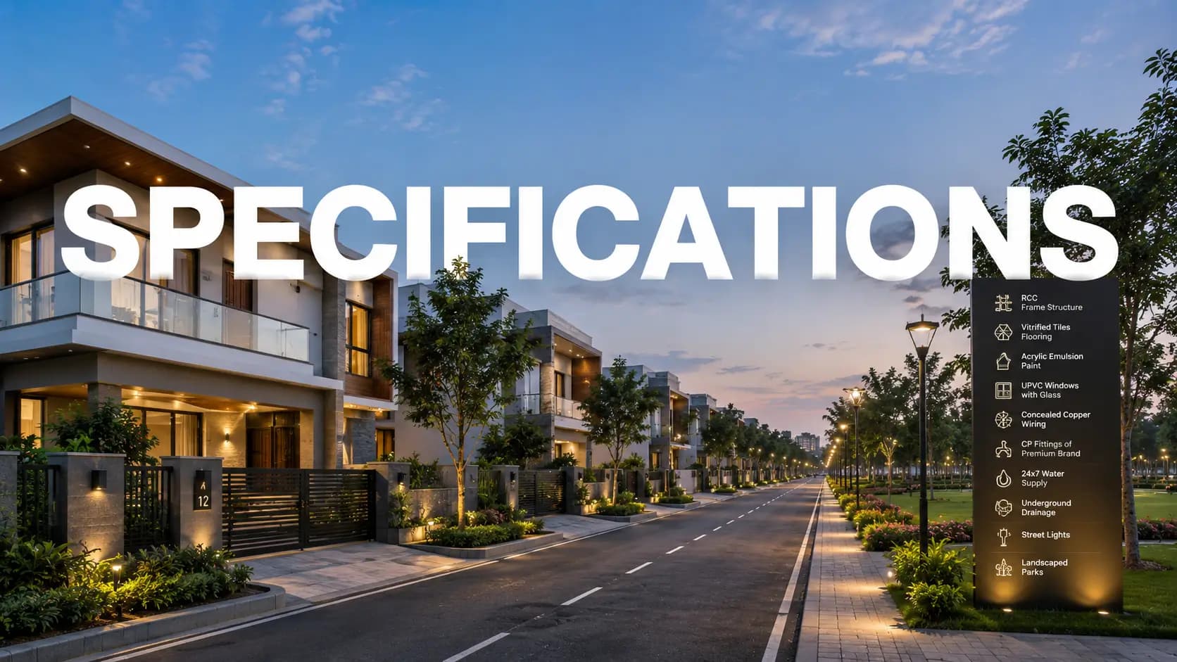 Embassy Eden Specifications